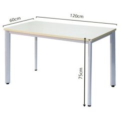 Bàn làm việc chân sắt oval HR120SC7